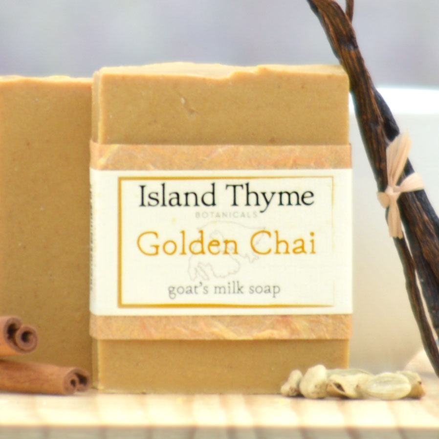 Golden Chai Goat's Milk Soap – Island Thyme