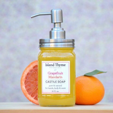 Grapefruit Mandarin Castile Soap