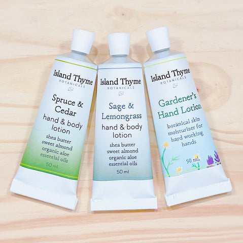 Forest & Garden Travel Lotion Trio