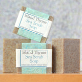 Island Thyme Sea Scrub Soap - 4 stack