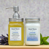 Lavender Peppermint Lotion + Soap Set