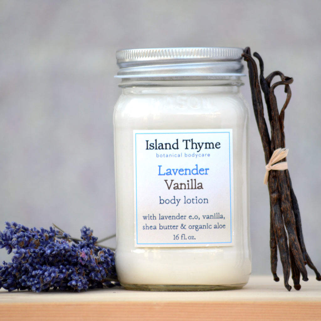 Lavender Vanilla Lotion – Island Thyme