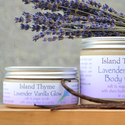 Lavender Vanilla Glow Salt & Sugar Scrub