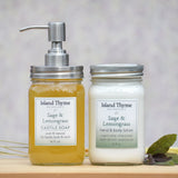 Sage & Lemongrass - Soap and Lotion Set
